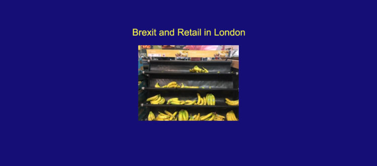 Brexit and retail in London